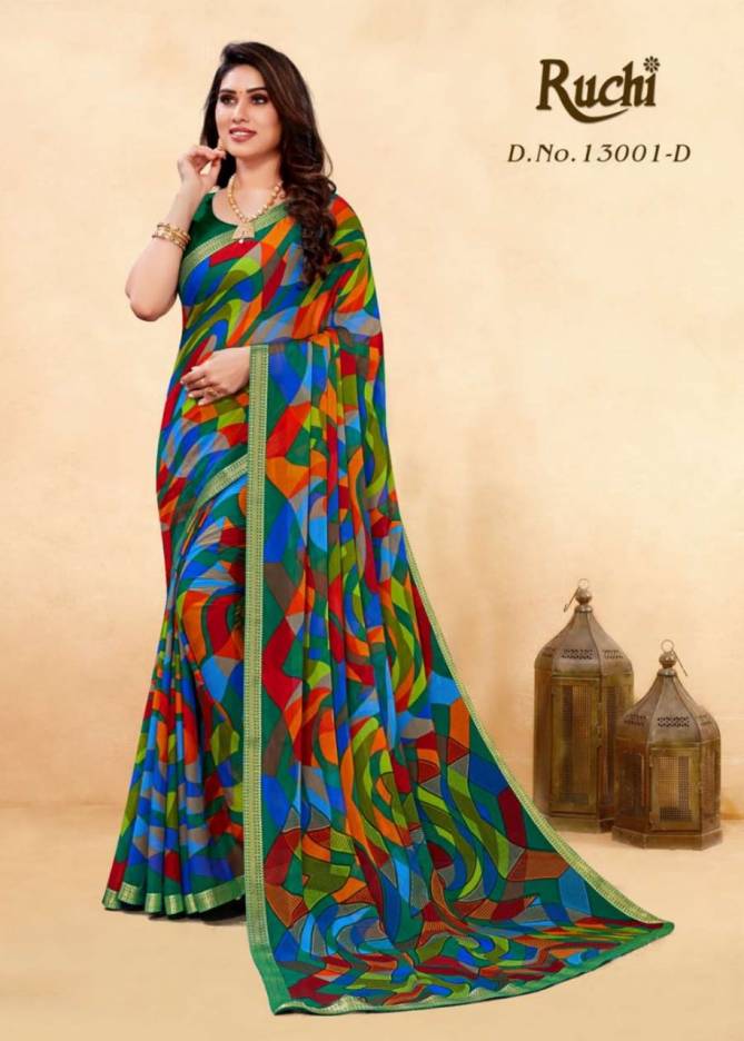 Ruchi Simayaa 8th Regular Wear Wholesale Printed Sarees Catalog